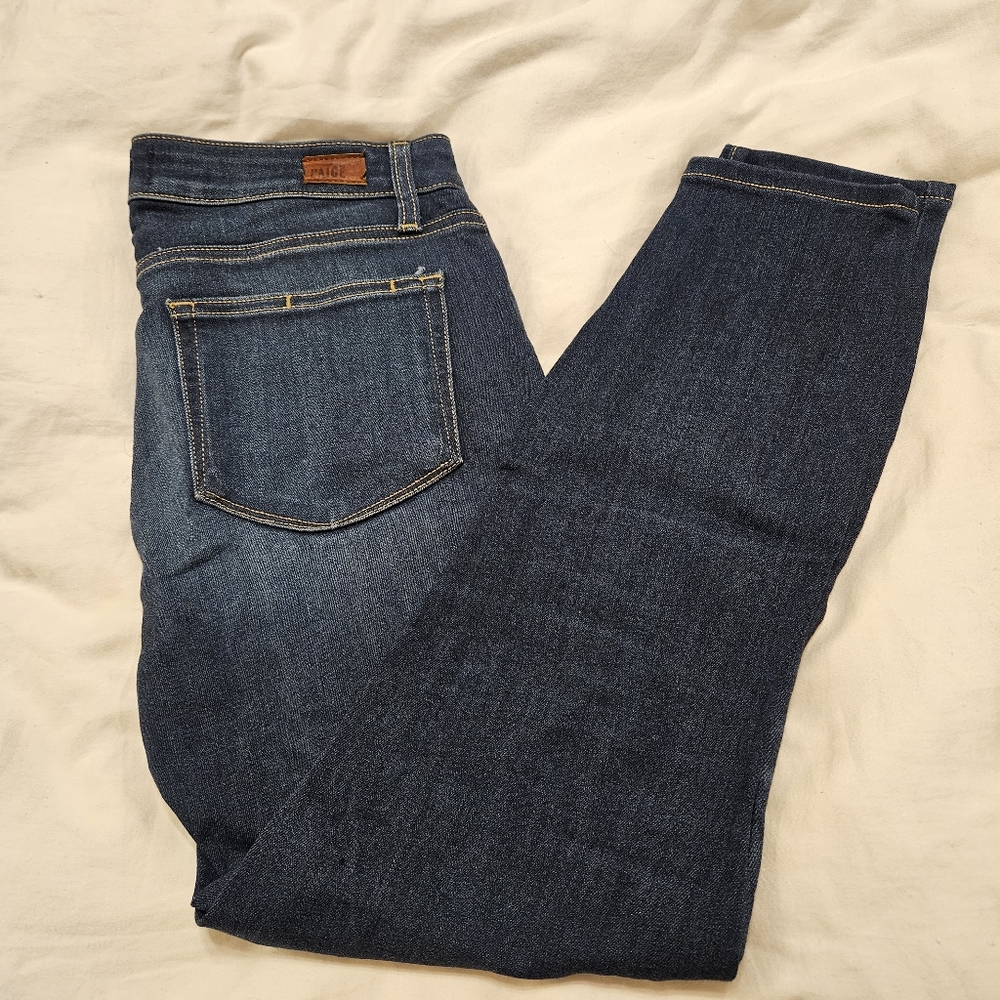 Paige Verdugo Crop Skinny Jeans